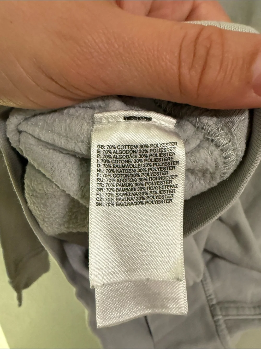 The North Face Hoodie Never Stop Exploring Gray Pullover Size S